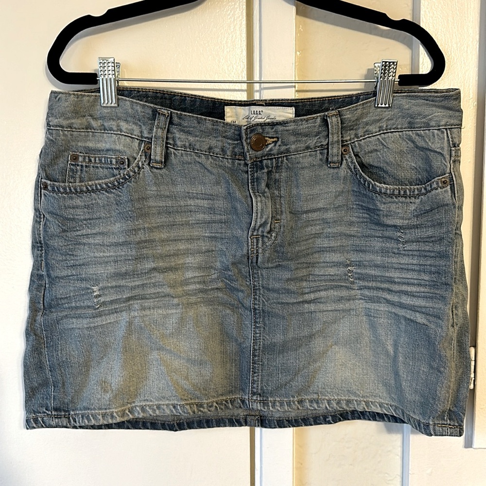 Denim Skirt - Early 2000’s L.O.G.G. By H&M